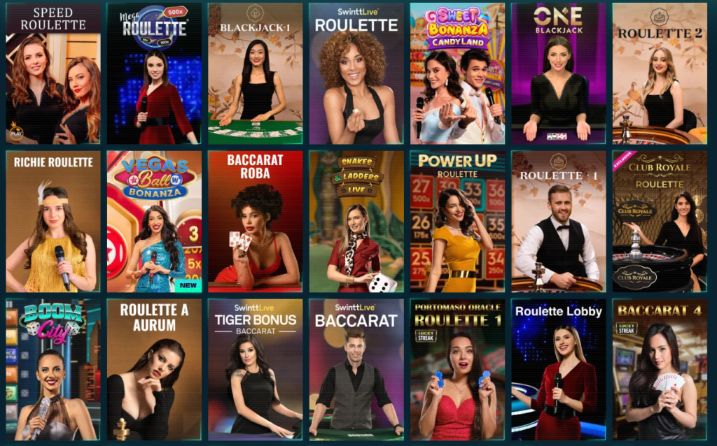 Power Up Casino Live Games